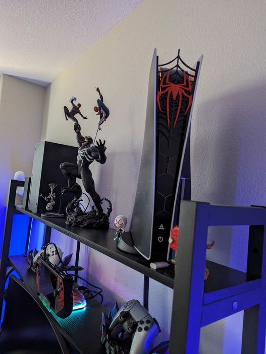 Кастомная декоративная вставка для PS5 “Spider Man”