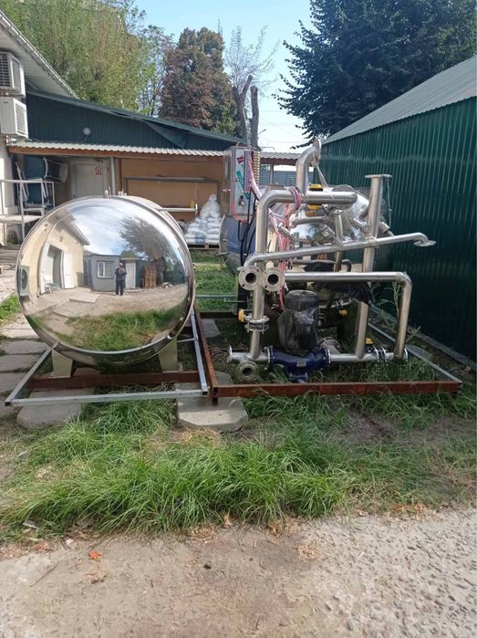 Автоклав двохкамерний промисловий 4,5м3 паровий