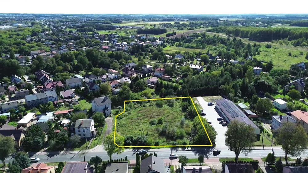 OKAZJA DEWELOPERSKA - Handel - Usługi- Działka Inwestycyjna - 3 683 m² - Mława – pohled 4