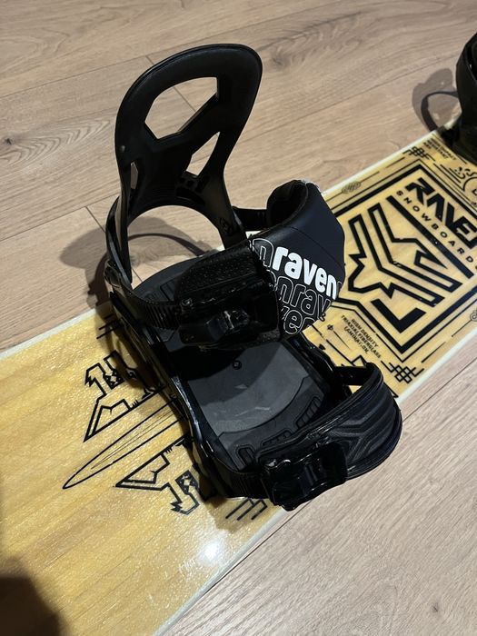 Deska Raven + zapięcia + buty Head