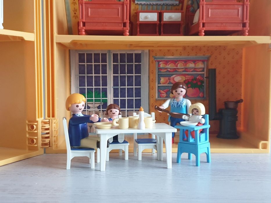 Przenośny wiktoriański domek i walizka sklep Playmobil