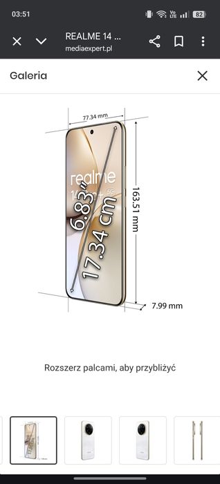 Sprzedam Zamienię Realme 14 pro plus 5G