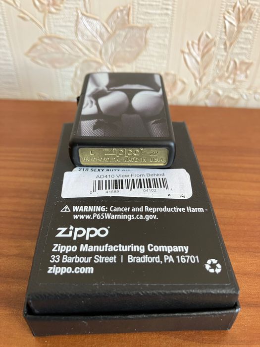 Запальничка Zippo Sexy View from behind. Midnight Girl. Оригінал