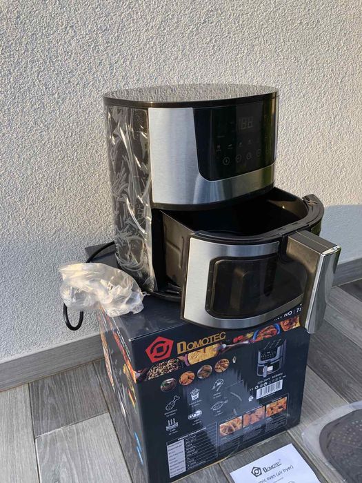 аерогриль аерофритюрница  мультипіч фритюрниця аерогріль Domotec 2тени