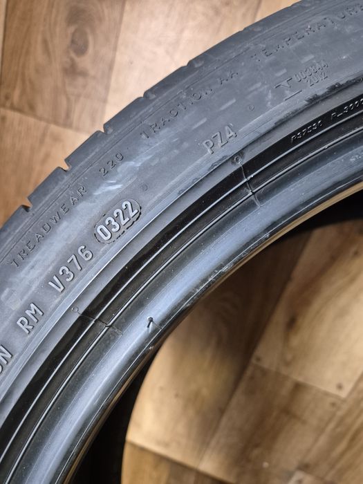 255/40/21 Pirelli para Lato 6mm 2022r