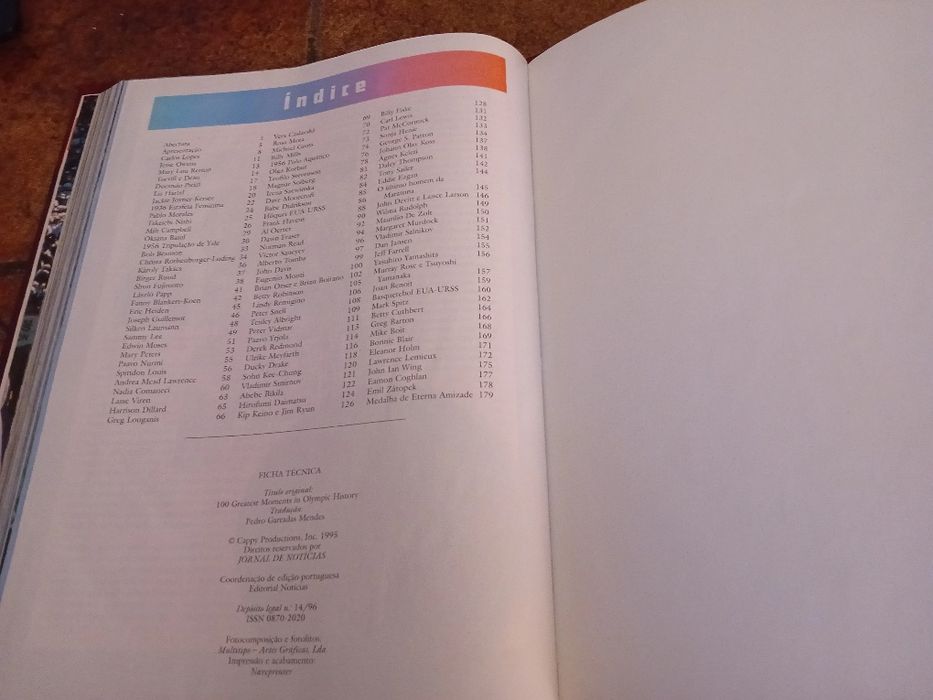 100 grandes momentos na história olímpica, jornal notícias