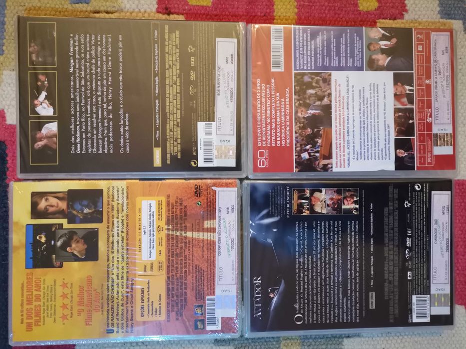 Dvds novos selados