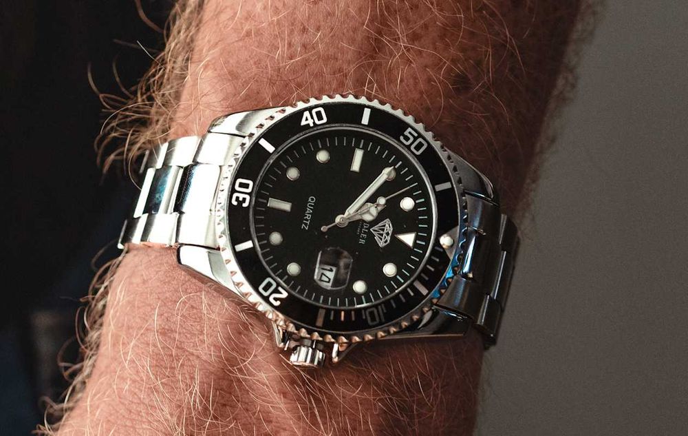 Relógio Hodler Vanguard Preto como novo