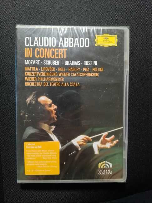 Claudio Abbado In Concert 2 DVD Mozart Brahms Schubert Deutsche Grammophon