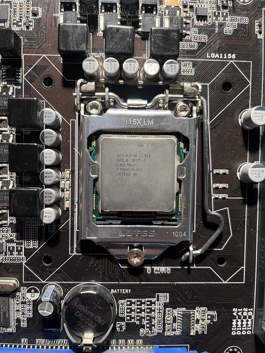 Комплект: материнская плата, процессор, озу