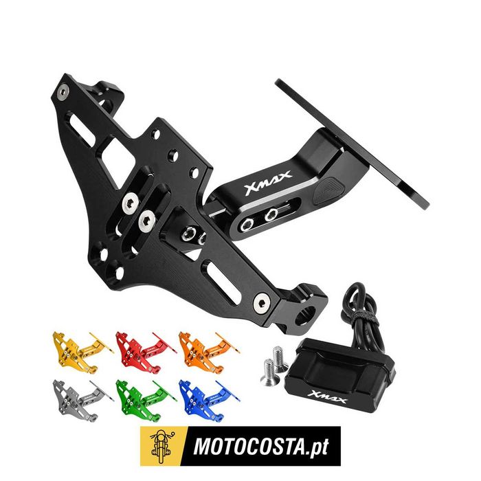 Suporte de Matrícula para Yamaha XMAX 300/400/250/125 NMAX