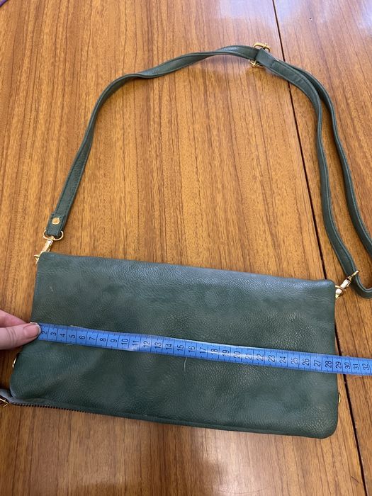 Сумка клатч зелена
