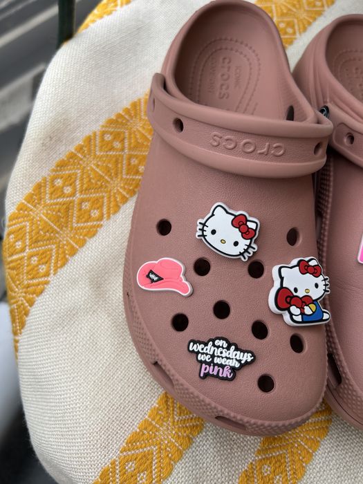 Crocs Classic Platform Clog Jibbitz Hello Kitty
