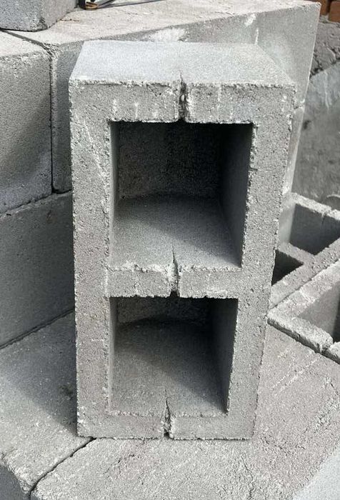 Шлакоблок пустотілий 20*20*40 від виробника. Гребінки. Доставка+Монтаж
