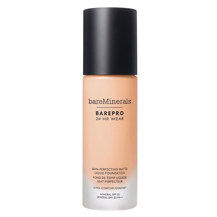 bareMinerals BarePro 24HR Wear Skin-Perfecting Matte Liquid Foundation SPF20 matujący podkład w płynie Fair 12 Cool 30ml