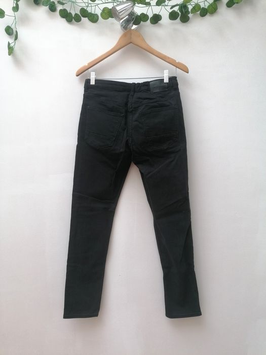 Calças de Ganga Pretas de Rapaz