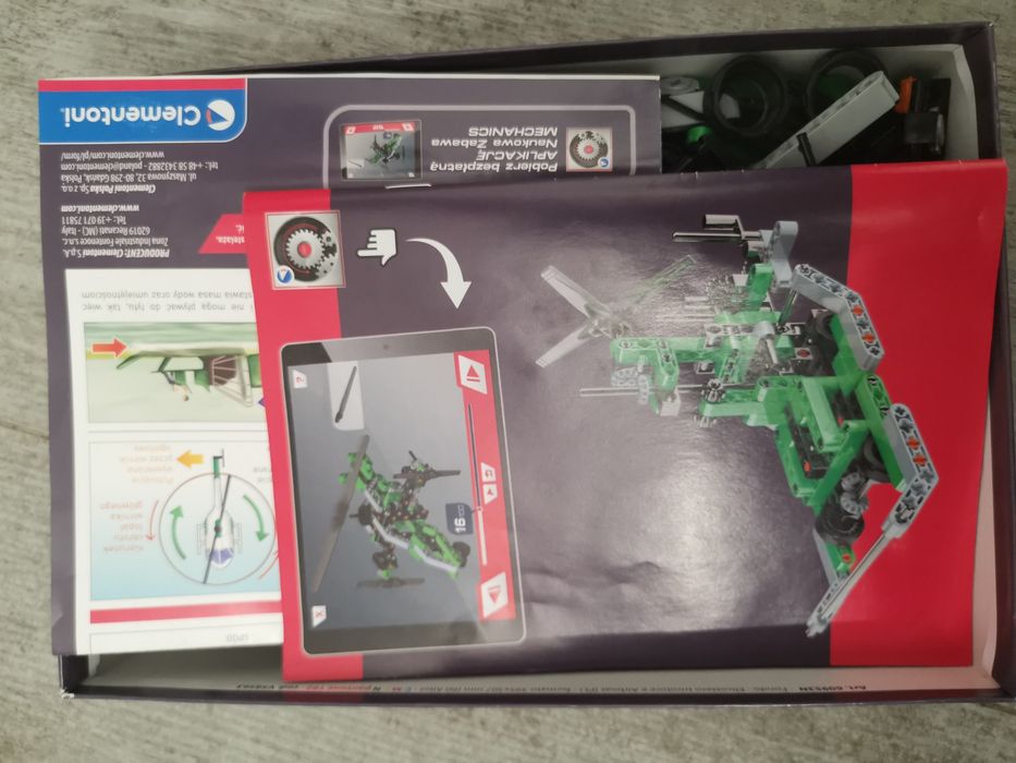 Klocki Mechanics Na wodzie i w powietrzu. - clementoni