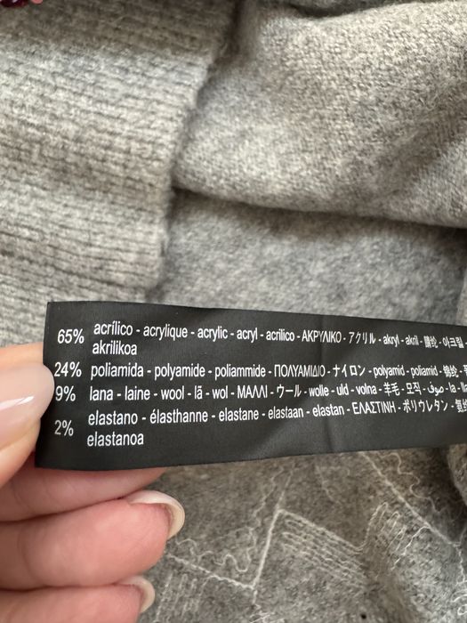 Светрик з паєтками Zara вовна