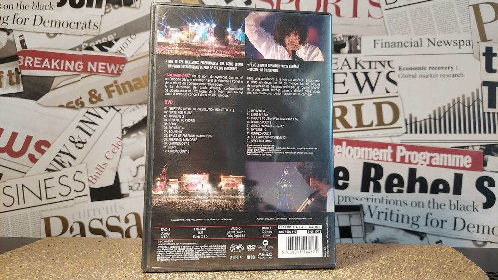 Jean Michel Jarre - Solidarność Live Koncert DVD