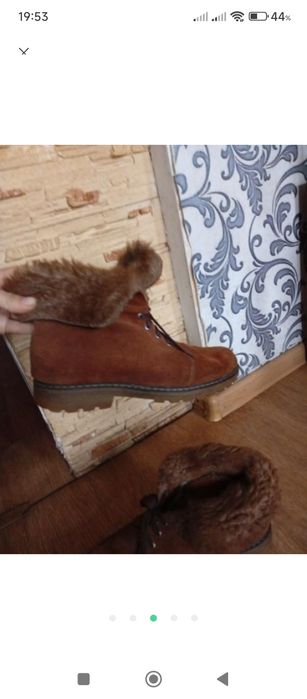 Черевики зимові  замша 40 р