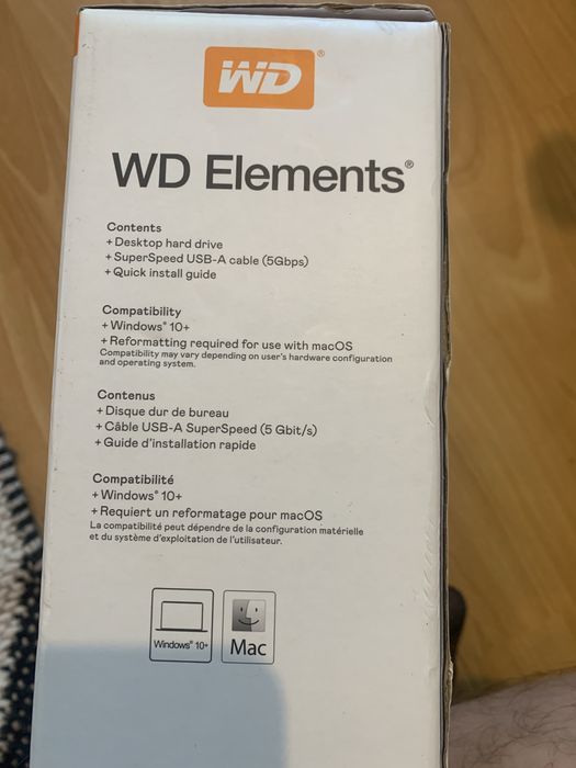 Dysk zewnętrzny WD Elements 14 GB USB 3.0