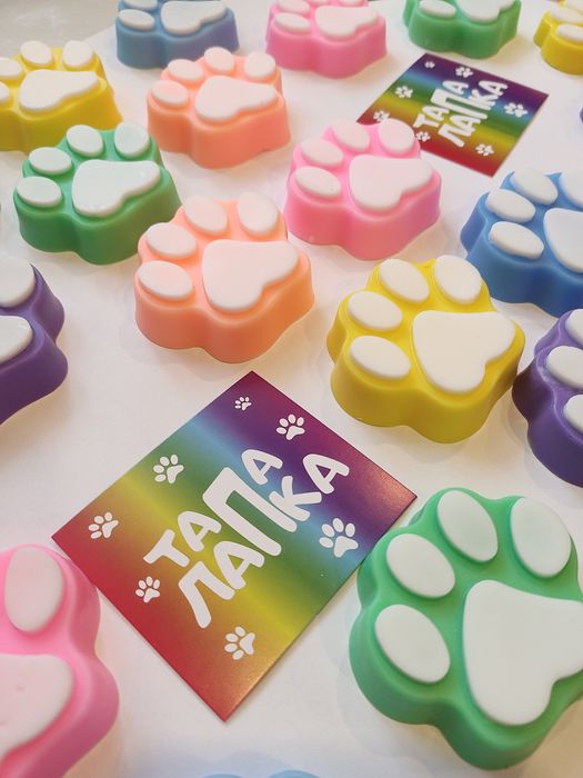 Мило ручної роботи "Лапка"