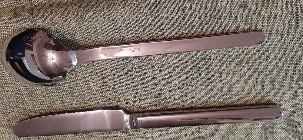 30-elementowy zestaw sztućców stołowych ze stali nierdzewnej