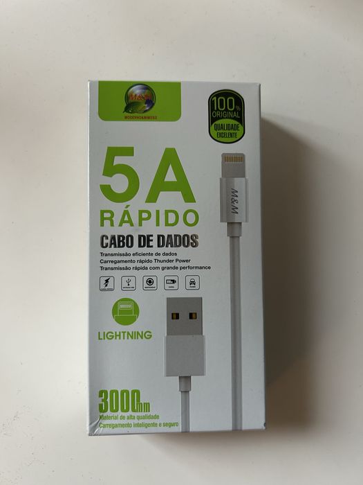 CABO de dados 5A rápido compativel com iphone