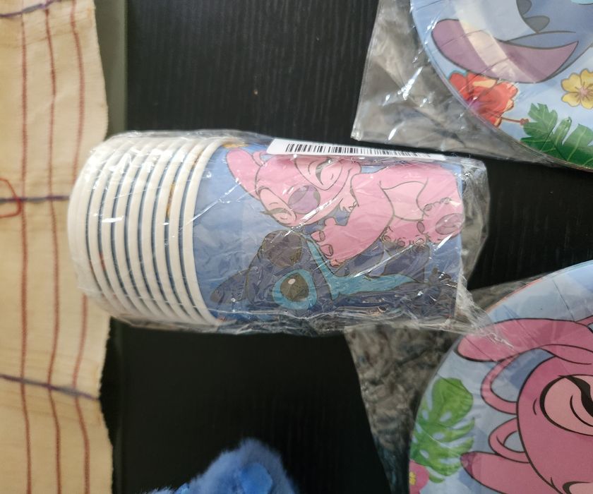 Conjunto de artigos de festa com o tema da Disney Lilo & Stitch