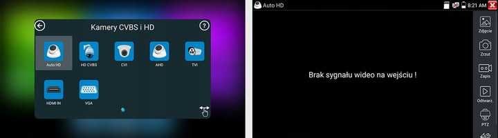 Tester wielofunkcyjny ONVIF CCTV do IP Kamery CVBS dotykowy AHD PTZ
