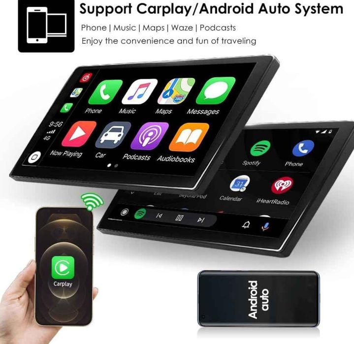 Rádio de Carro Android 13 com CarPlay Meriva/Tigra/Astra/Vectra e outr