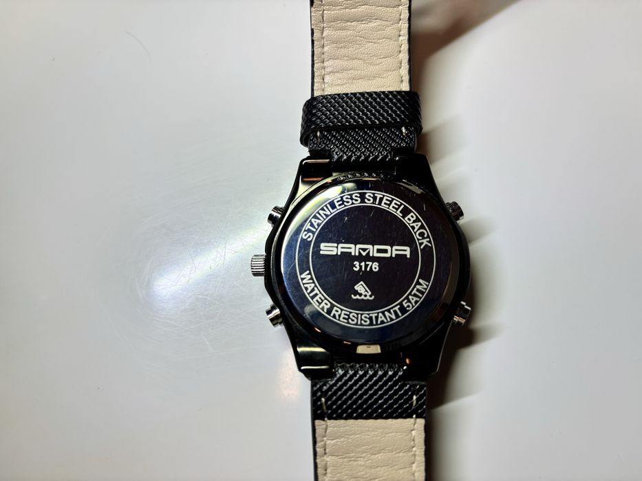 Zegarek Sanda analogowo cyfrowy