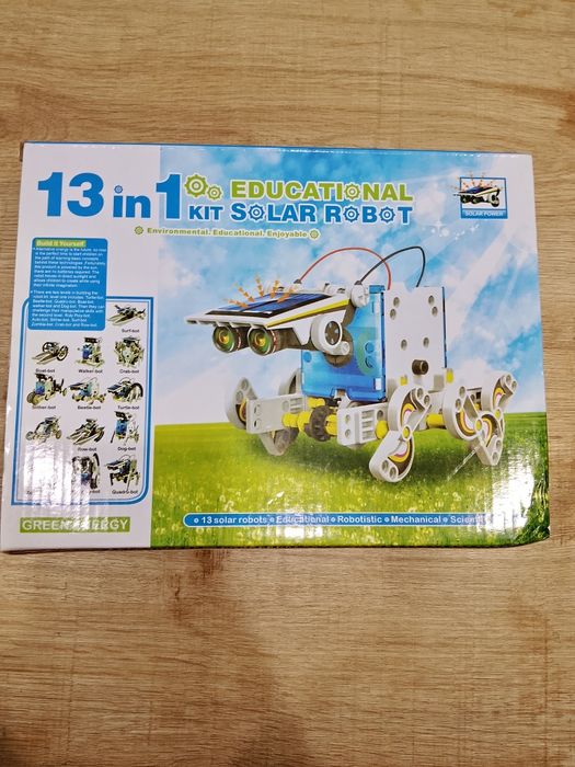 Конструктор-робот Solar Robot  13 в 1 Green Energy на сонячній батареї