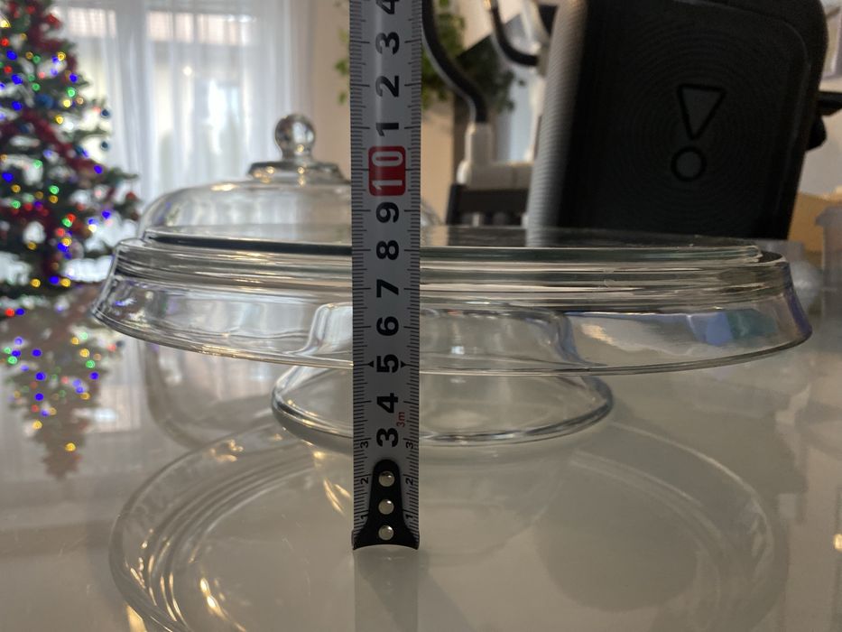 Patera na tort ciasto z kloszem krosno