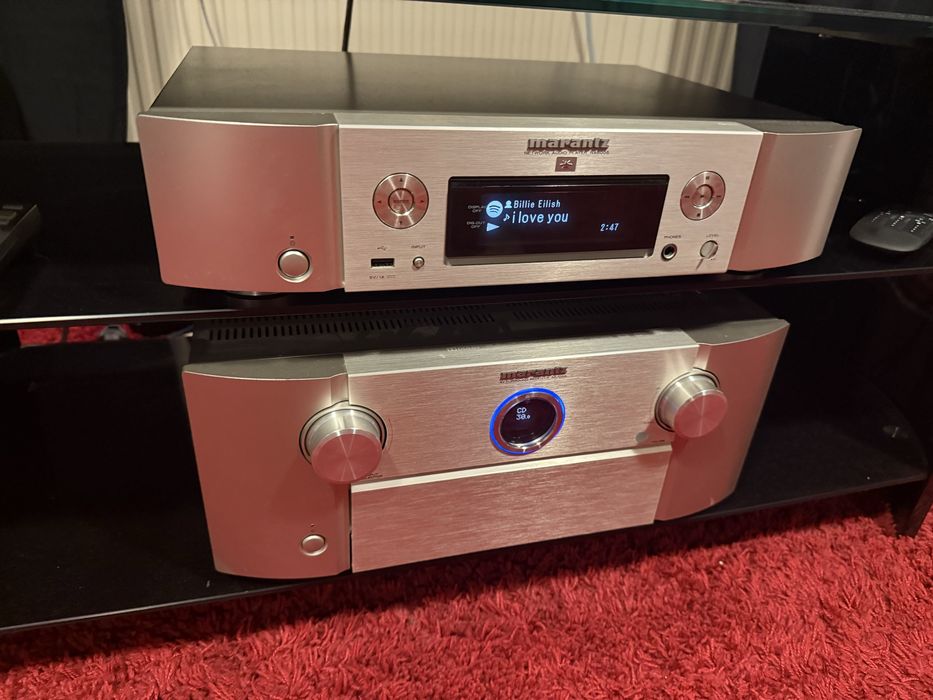 Marantz NA8005 streamer sieciowy odtwarzacz audio  + pilot ! Srebrny