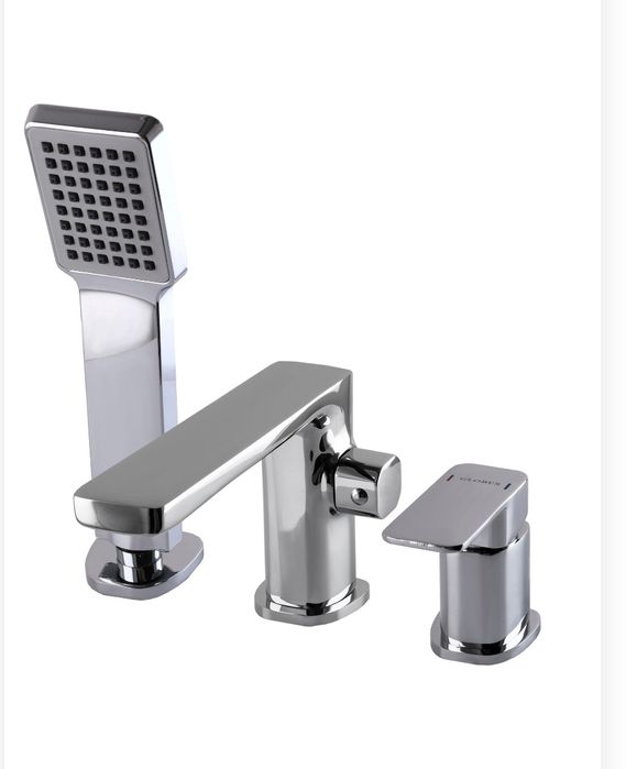 Смеситель для ванны на борт, смеситель для ванной ,врізний змішувач