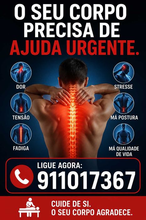 O seu corpo precisa de ajuda urgente!