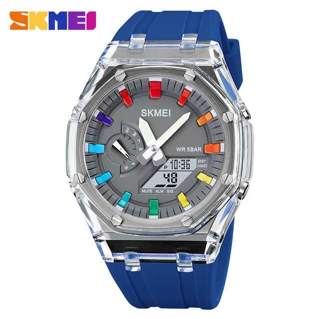 Relogio Skmei azul