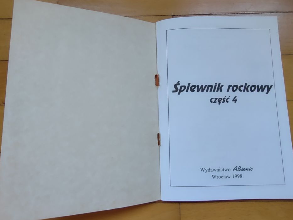 Śpiewnik Rockowy  część 4