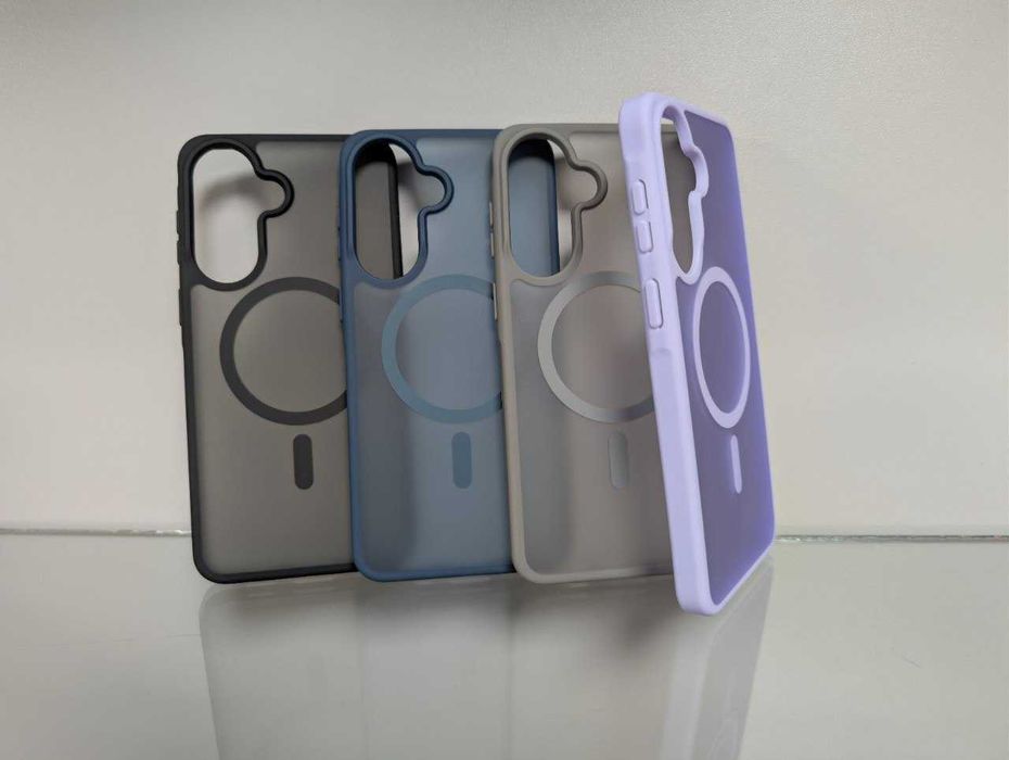 Топ! Samsung A37 / A57 Противоударный чехол wAVE Matte Insane Magsafe