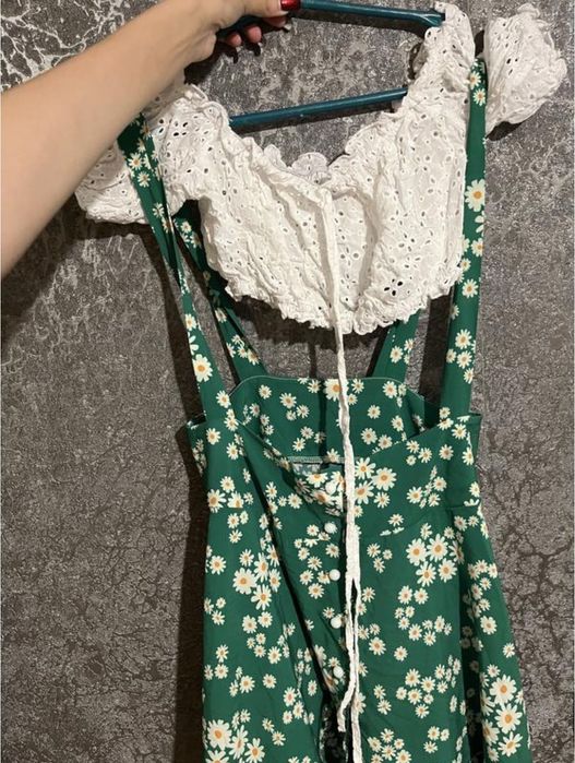 Женское платье топ+ юбка