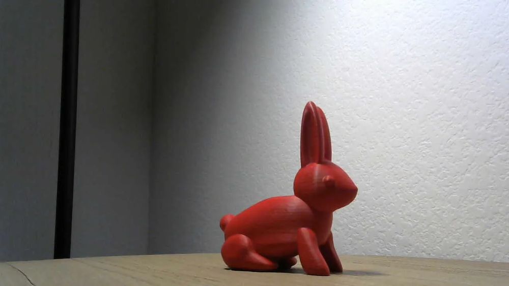 Coelhinho Decorativo para Secretária Colorido