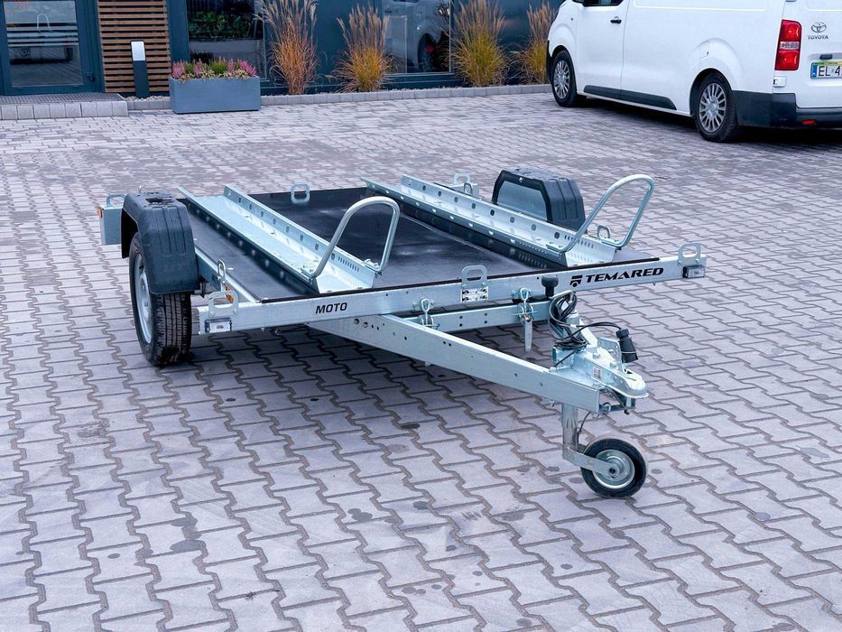 TEMARED MOTO 2 Premium DMC 750 kg na 2 motocykle podłoga sklejkowa