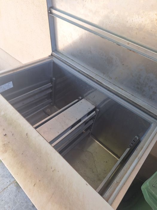Arca Frigorífica Profissional Infrico ME1000BAN 589L | A Funcionar | Inox