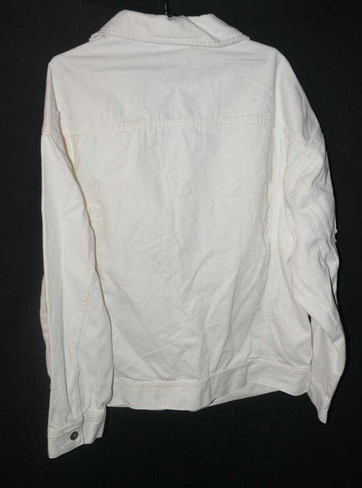 Jeansowa katana z dziurami Reserved XL oversize