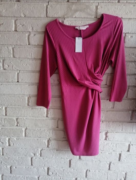 Tunika w kolorze fuksja r. XL