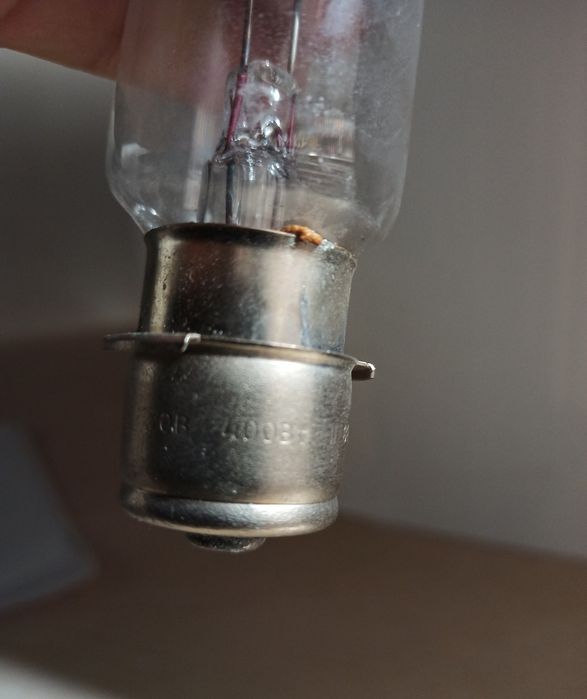 НОВІ Лампи 30 В / 400 Вт кінопроекційні  К 30-400 P28s/24