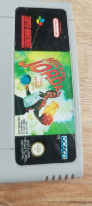 Gra Nintendo SNES Michael Jordan Chaos in the windy city