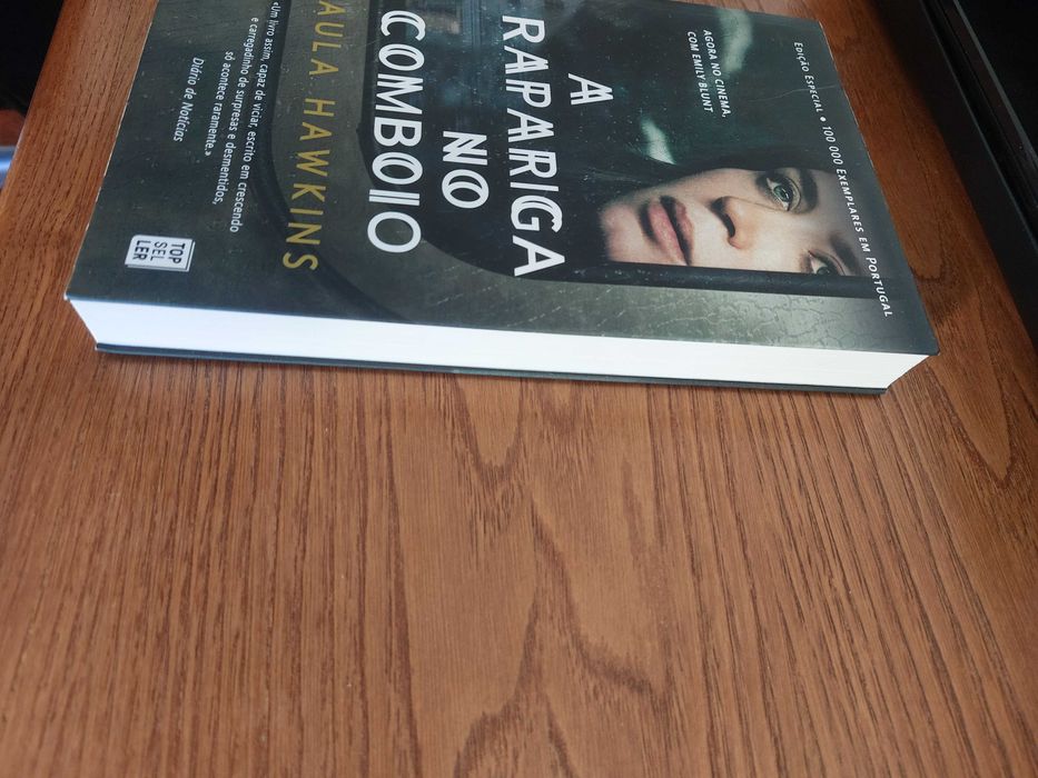 Livro "A rapariga no comboio"
