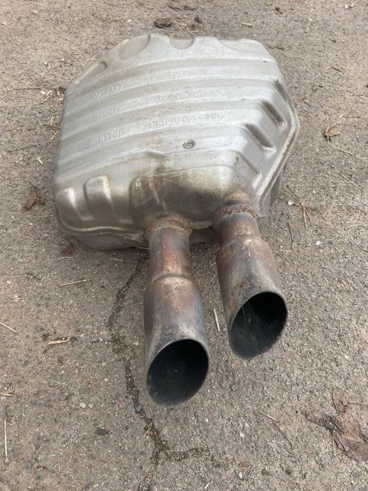 Глушитель и резонатор audi a4 b8 2.0 tfsi